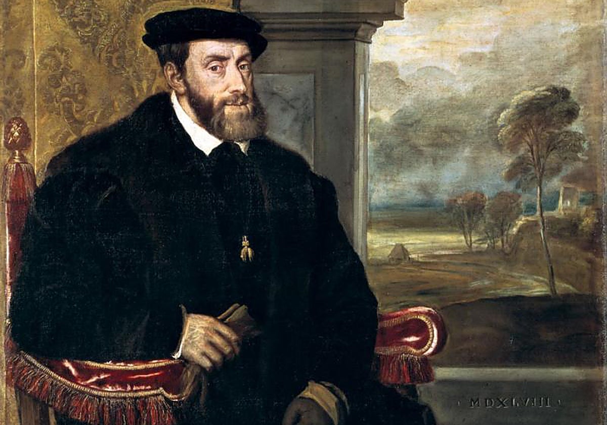 Carlos I, monarca durante cuyo reinado el imperio español alcanzó su territorio más extenso.