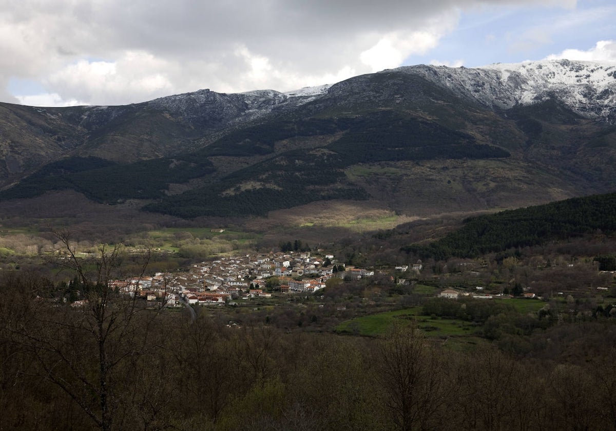 Candelario (Salamanca). Foto de archivo