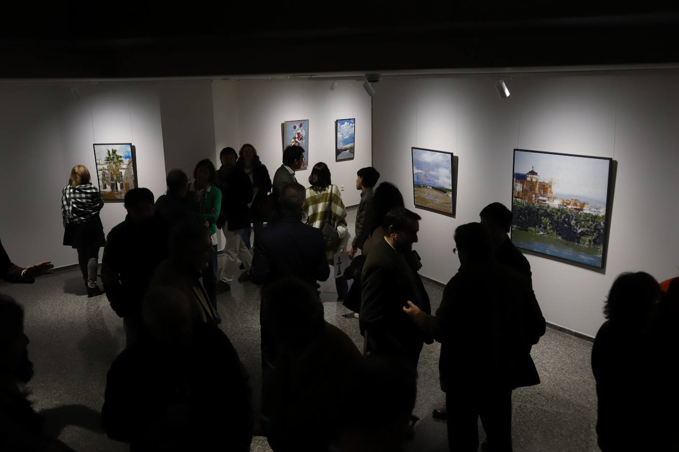 Fotos: la icónica exposición del pintor Fernando Aguayo en la Sala Cajasur