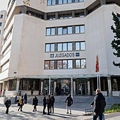 Los juzgados de Plaza de Castilla, en Madrid