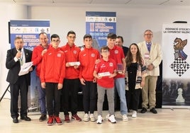 El club de ajedrez Bargas-Soliss, tercero en la Copa de España sub-14