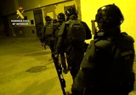 La Guardia Civil desarticula al más poderoso clan armado dedicado al tráfico de marihuana desde Granada