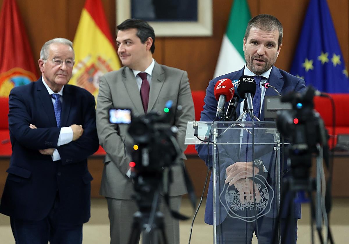 El CEO de Escribano M&E, en Códoba, en la presentación de su proyecto en la capital