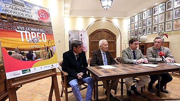 Rueda de prensa en la que se ha presentado la campaña promocional de la Feria para Navidad