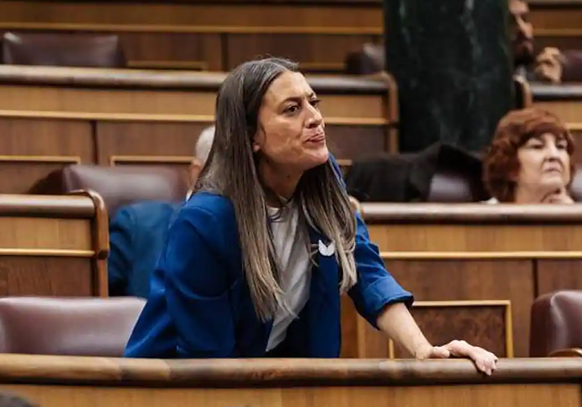 La portavoz de Junts en el Congreso, que señaló a jueces con nombre y apellidos y les acusó de lawfare, Miriam Nogueras