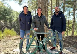 Albacete acoge un área de descanso para bicicletas en el paraje de las Crucetillas