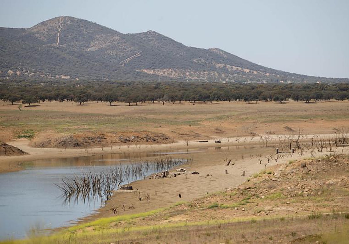 Imagen de uno de los pantanos de la provincia de Córdoba