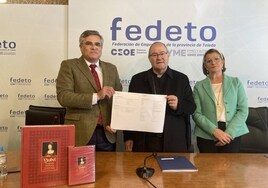 Fedeto entrega a Cáritas Diocesana de Toledo 23.500 euros de los XXVII Galardones Empresariales