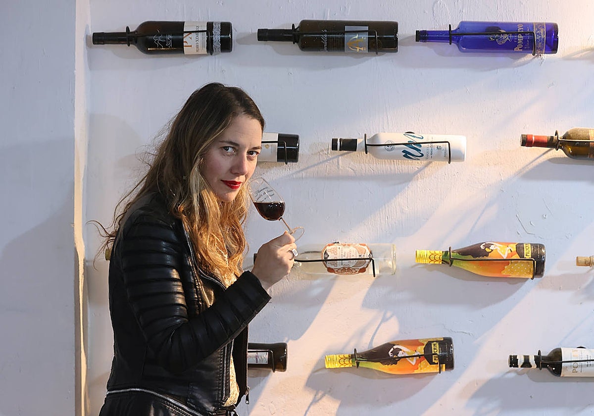 La enóloga montillana Mara de Miguel, en Bag in Box, en Córdoba