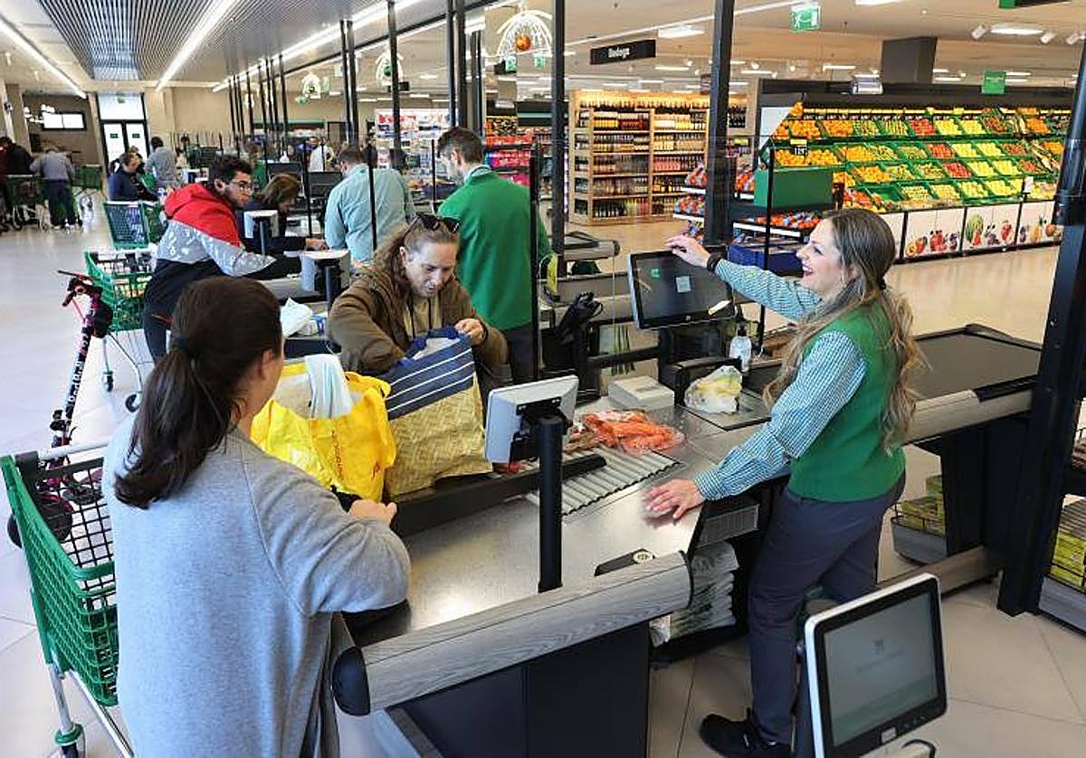 Supermercado de la cadena Mercadona