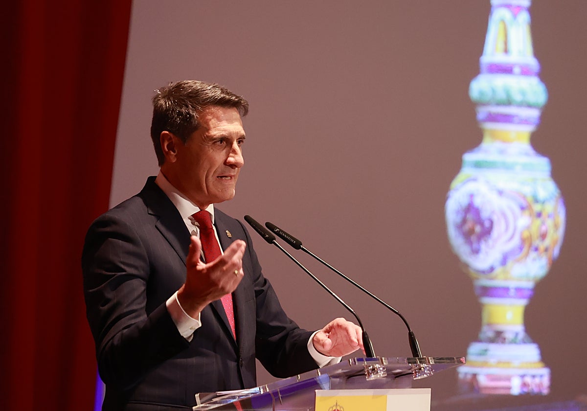 El delegado del Gobierno de Andalucía, Pedro Fernández