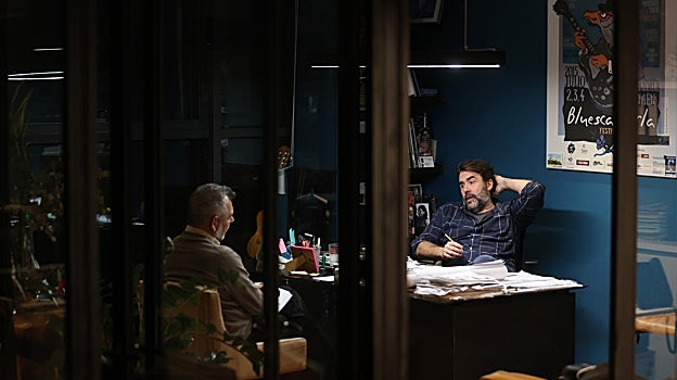 El copresidente de Riff durante su conversación con ABC