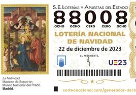 Jaén recibe más de 82 millones de euros del 88008, Gordo de la Lotería de Navidad 2023