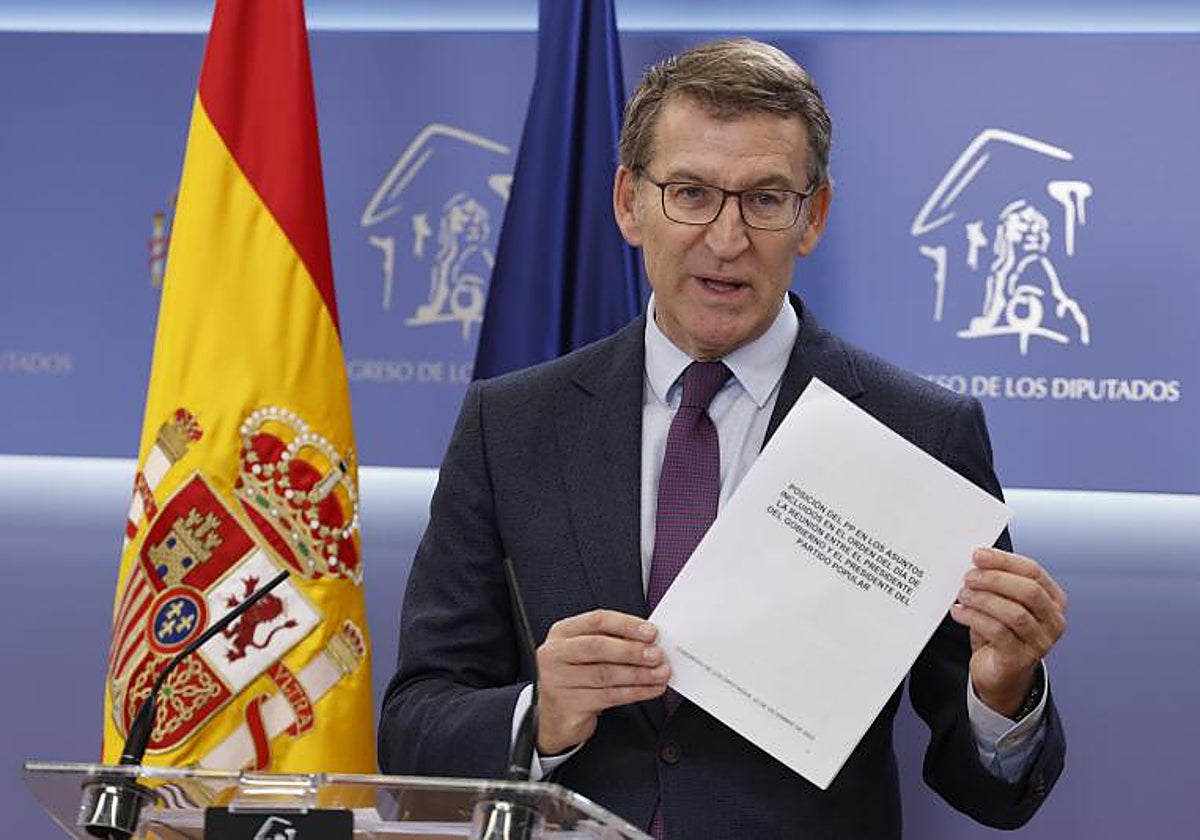 La reforma del artículo 49 emerge como primer y único pacto entre Sánchez y Feijóo en un mar de desencuentros