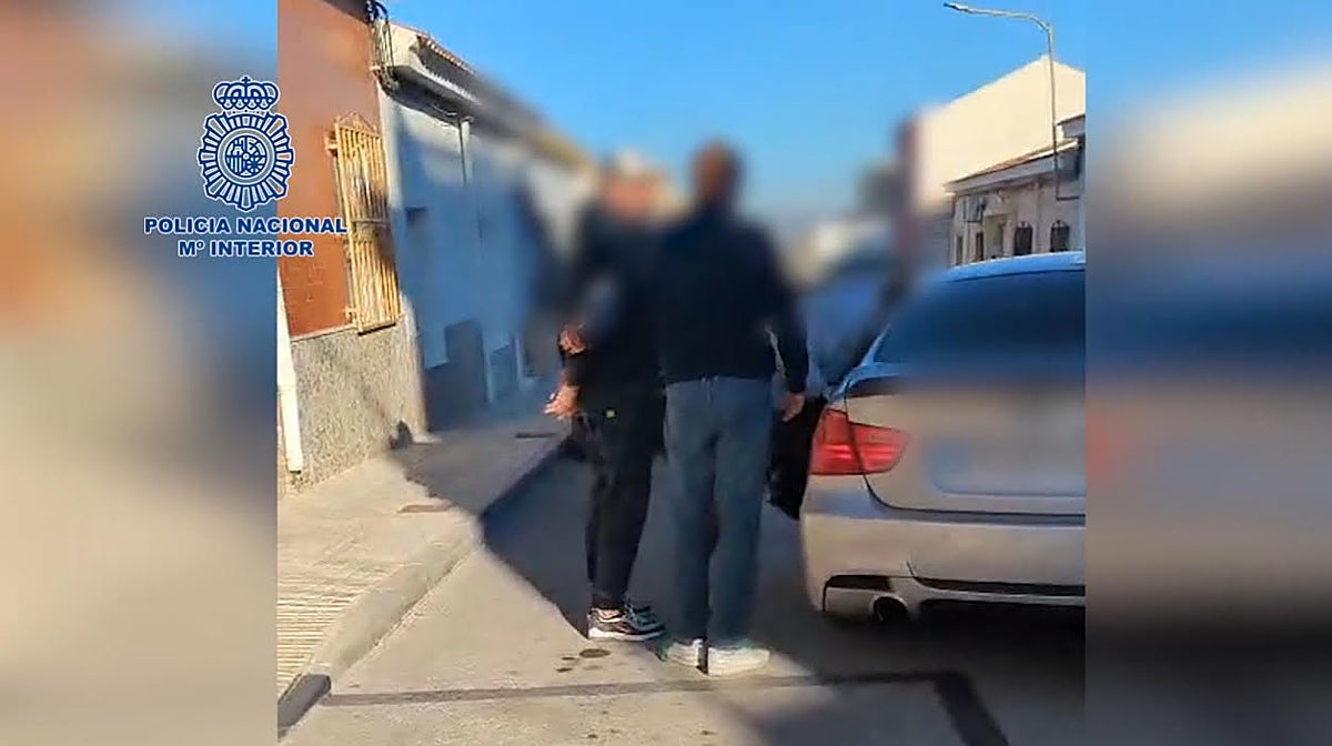 Imagen del fugitivo belga detenido en Rojales (Alicante)