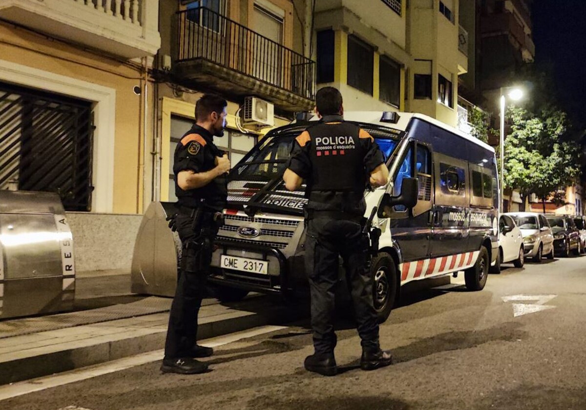 Un dispositivo de los Mossos, en una imagen de archivo