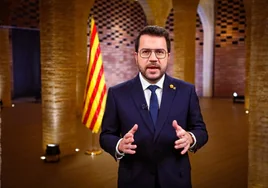 Aragonès fija 2024 como el año en que Cataluña tendrá una financiación «singular» y abordará el referéndum