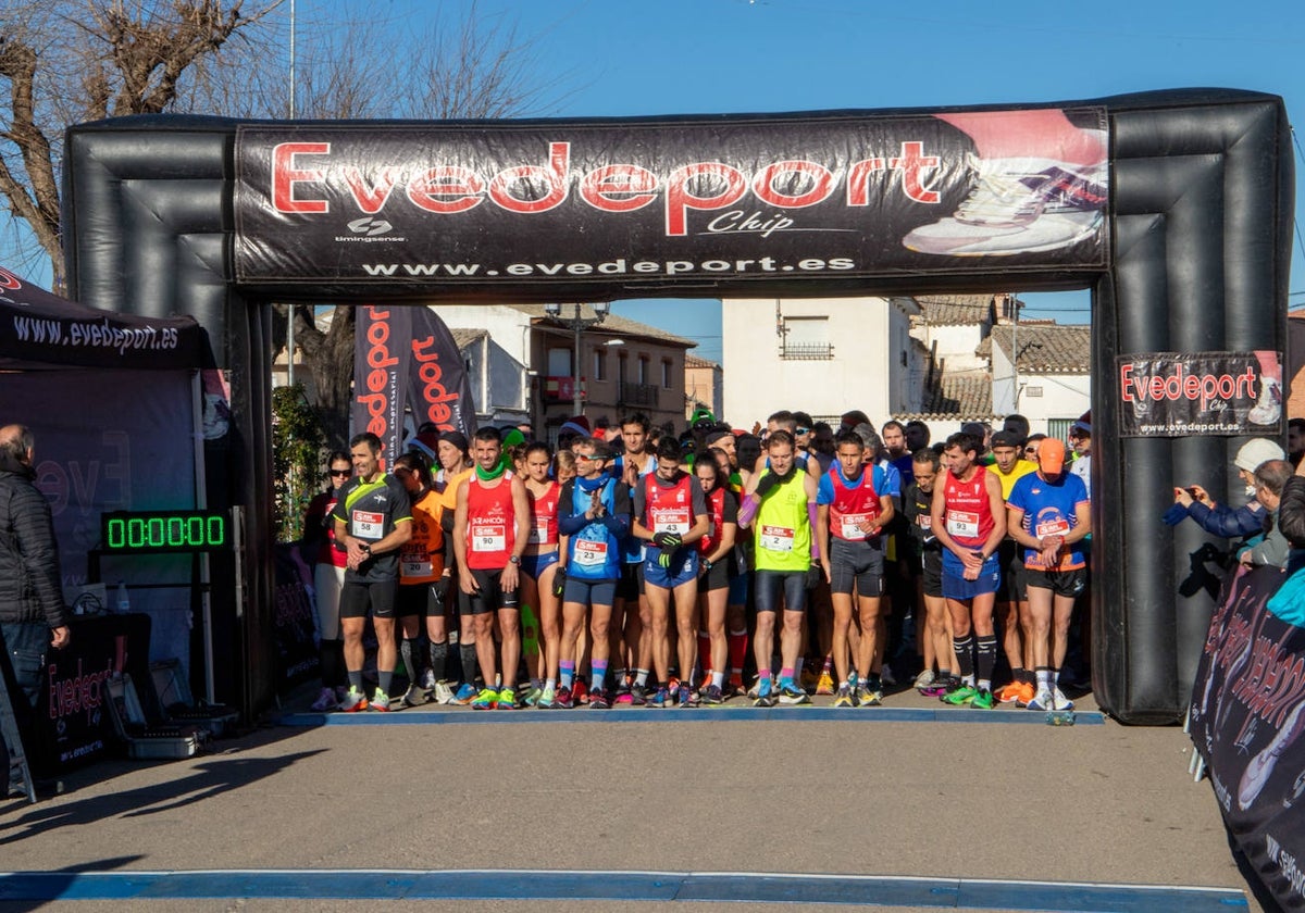 Imagen de la salida de la San Silvestre Villasecana