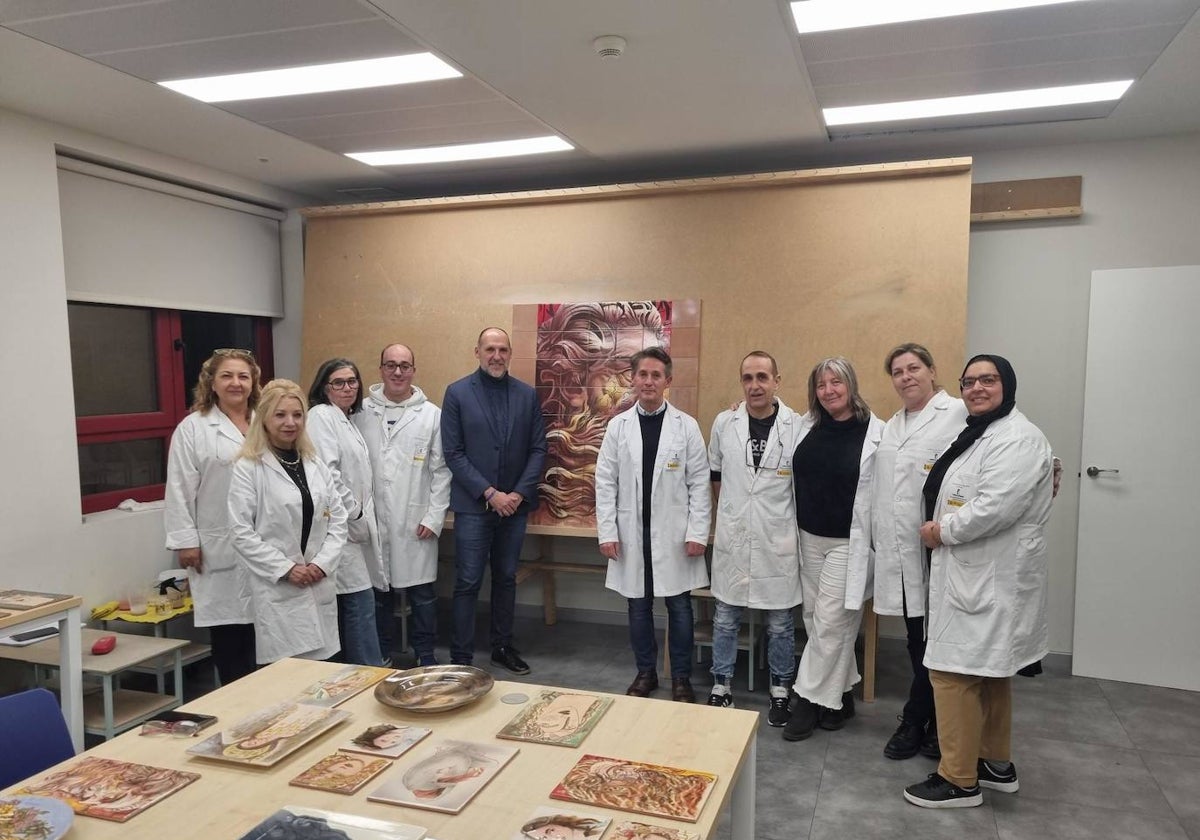 Clausura de un curso en el Centro de Formación de la Cerámica de Talavera