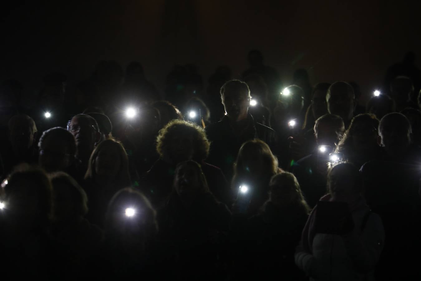 Fotos: luz en defensa de los más inocentes en Córdoba