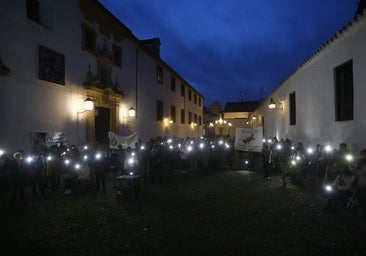 Fotos: luz en defensa de los más inocentes en Córdoba
