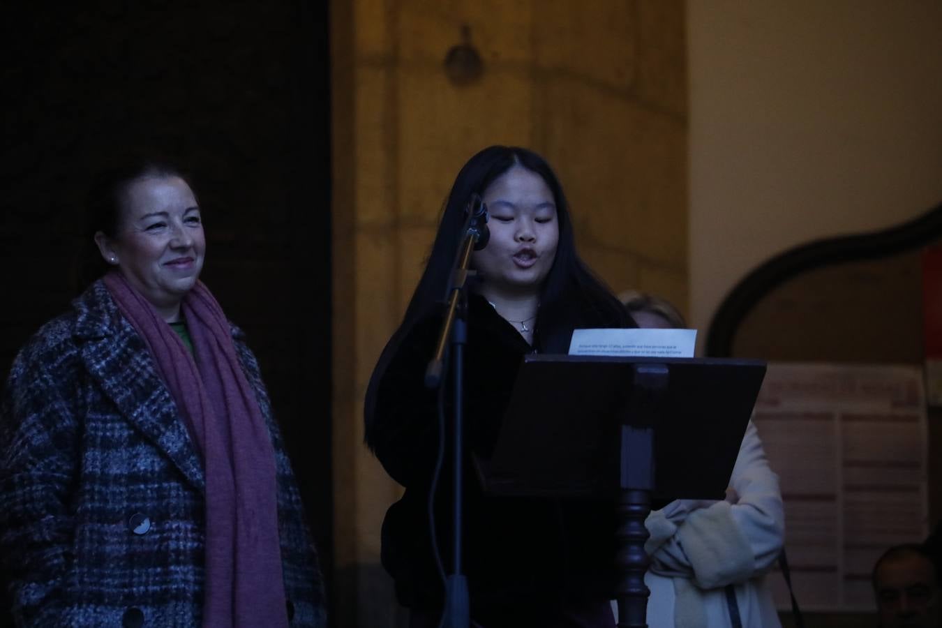 Fotos: luz en defensa de los más inocentes en Córdoba