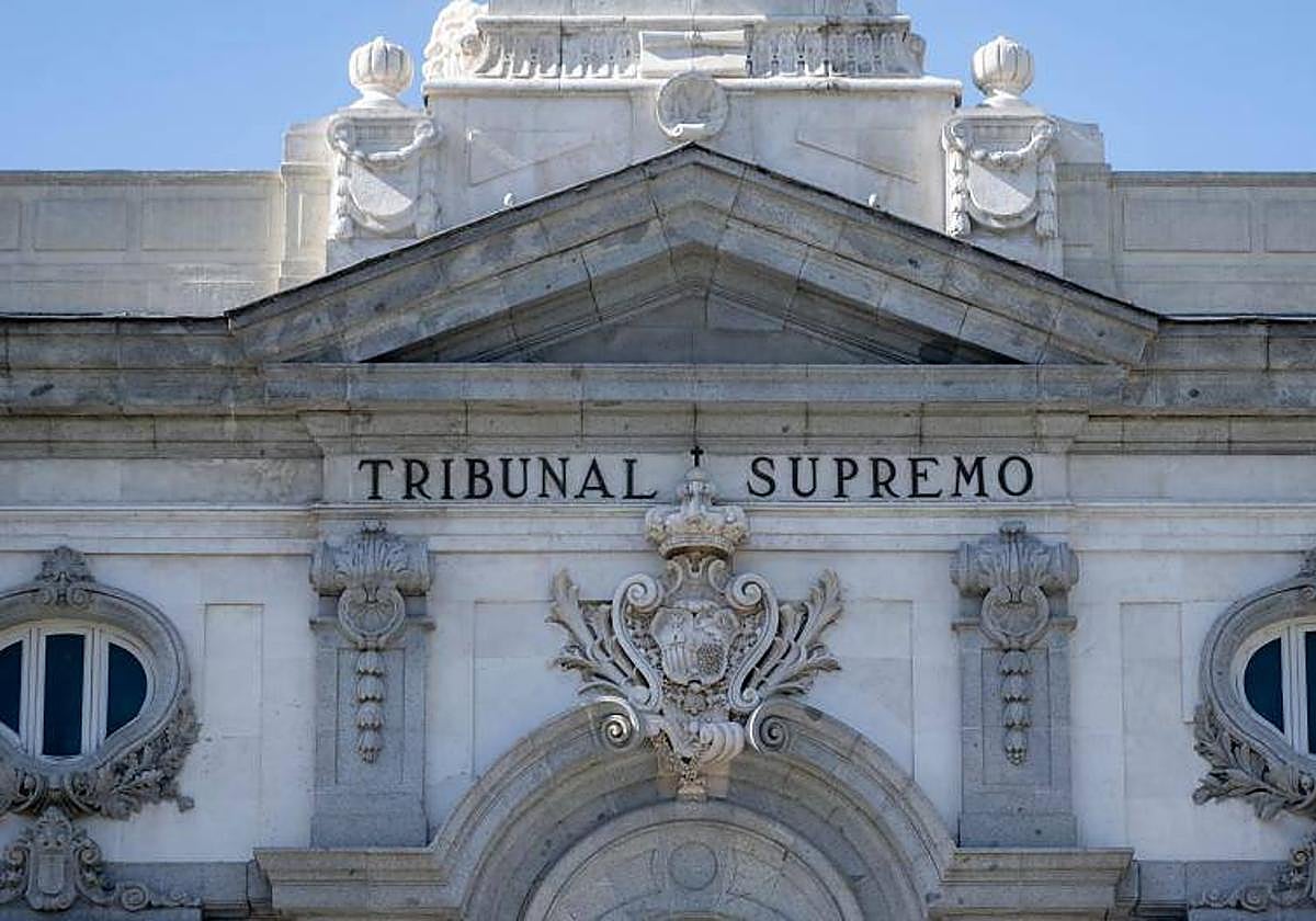 Fachada del Tribunal Supremo