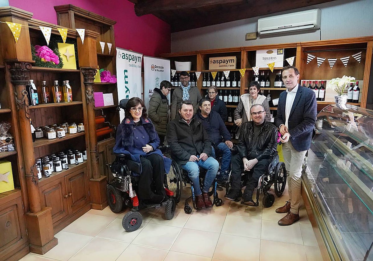 Apertura de la tienda de Aspaym  (Matapozuelos)