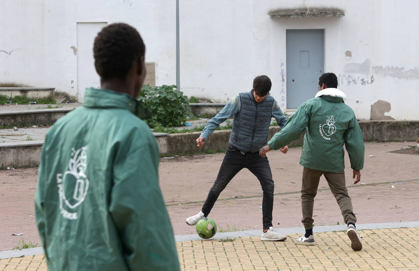 Fotos: el trabajo solidario del proyecto La Puerta Verde en el Guadalquivir