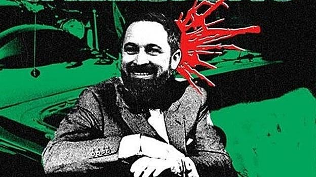 Una imagen en la que se ve a Abascal con sangre en la nuca