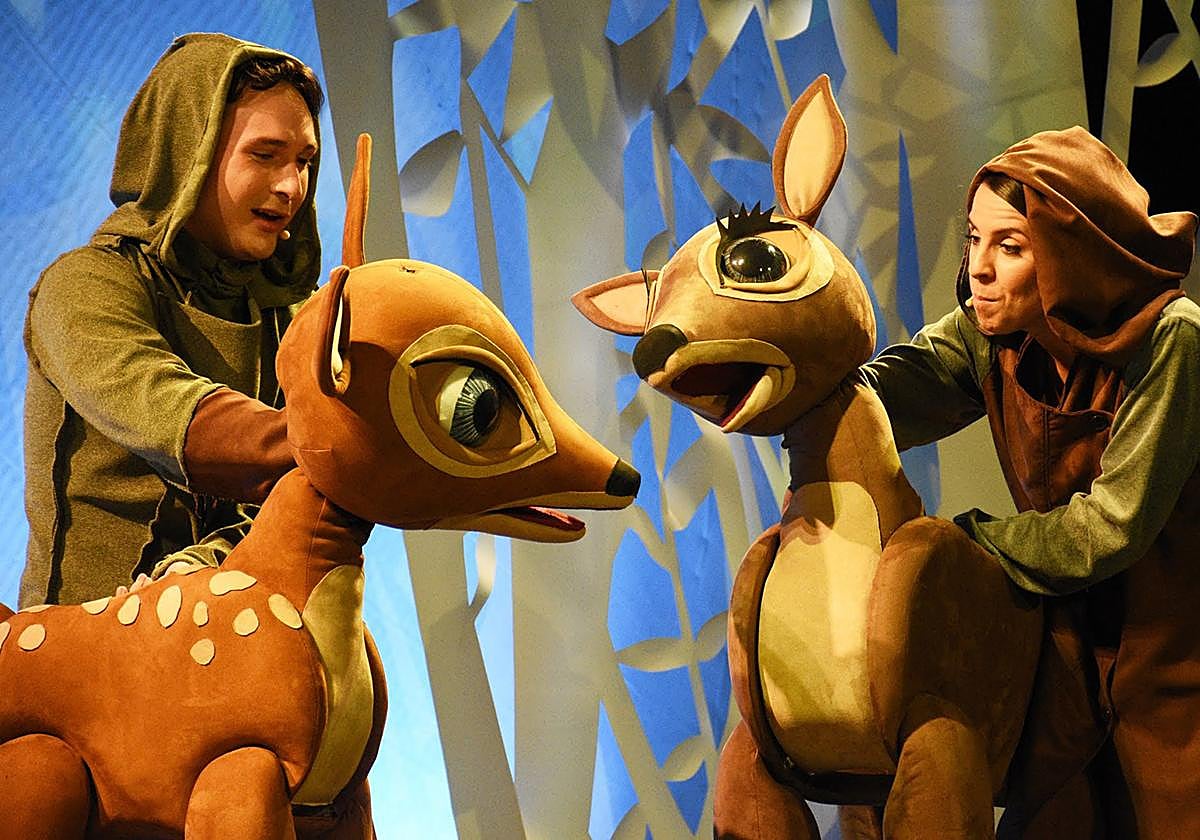 Imagen de la representación de 'Bambi, príncipe del bosque'