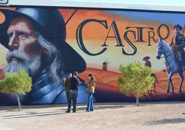 Descubre el espectacular mural del Quijote en Castro del Río que aspira a ser el mejor del mundo