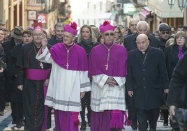 El nuevo obispo de Sigüenza-Guadalajara arranca su actividad en un municipio de la España despoblada