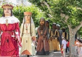 Doña Berenguela, elegida para ser la nueva gigantona de Burgos