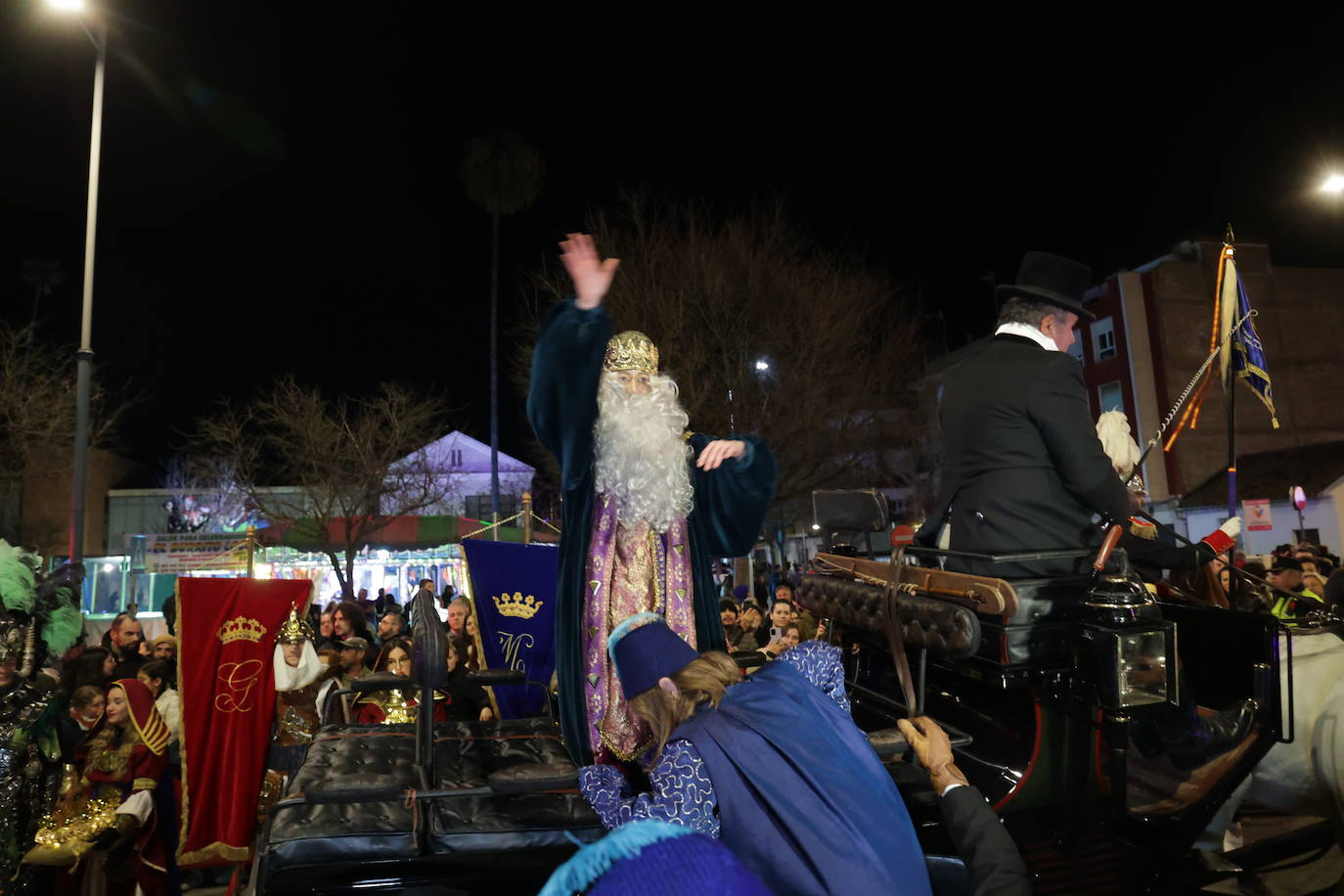 Fotos: El novedoso y espectacular final de la Cabalgata de los Reyes Magos de Córdoba
