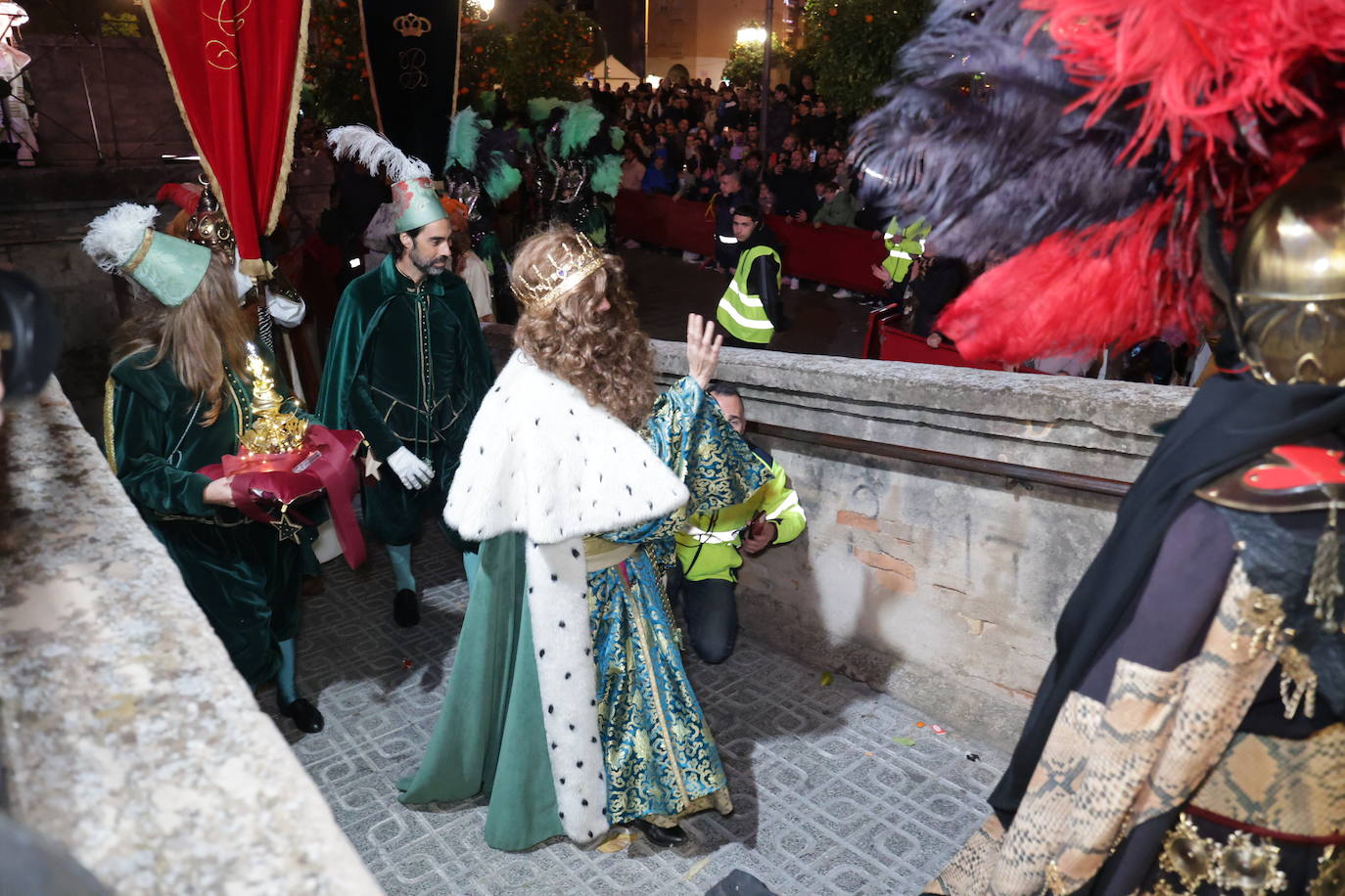 Fotos: El novedoso y espectacular final de la Cabalgata de los Reyes Magos de Córdoba