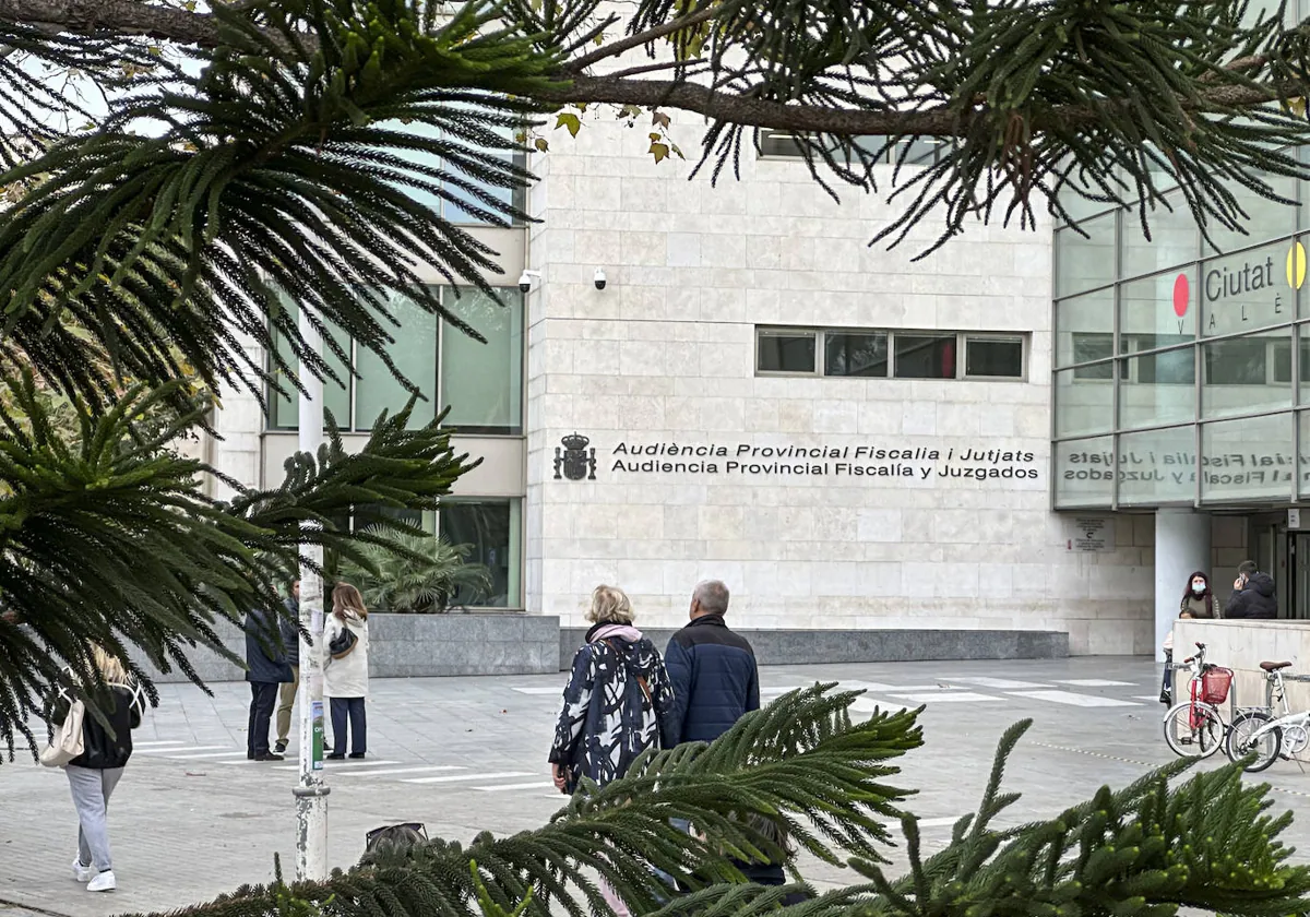 Imagen de archivo de la Ciudad de la Justicia de Valencia