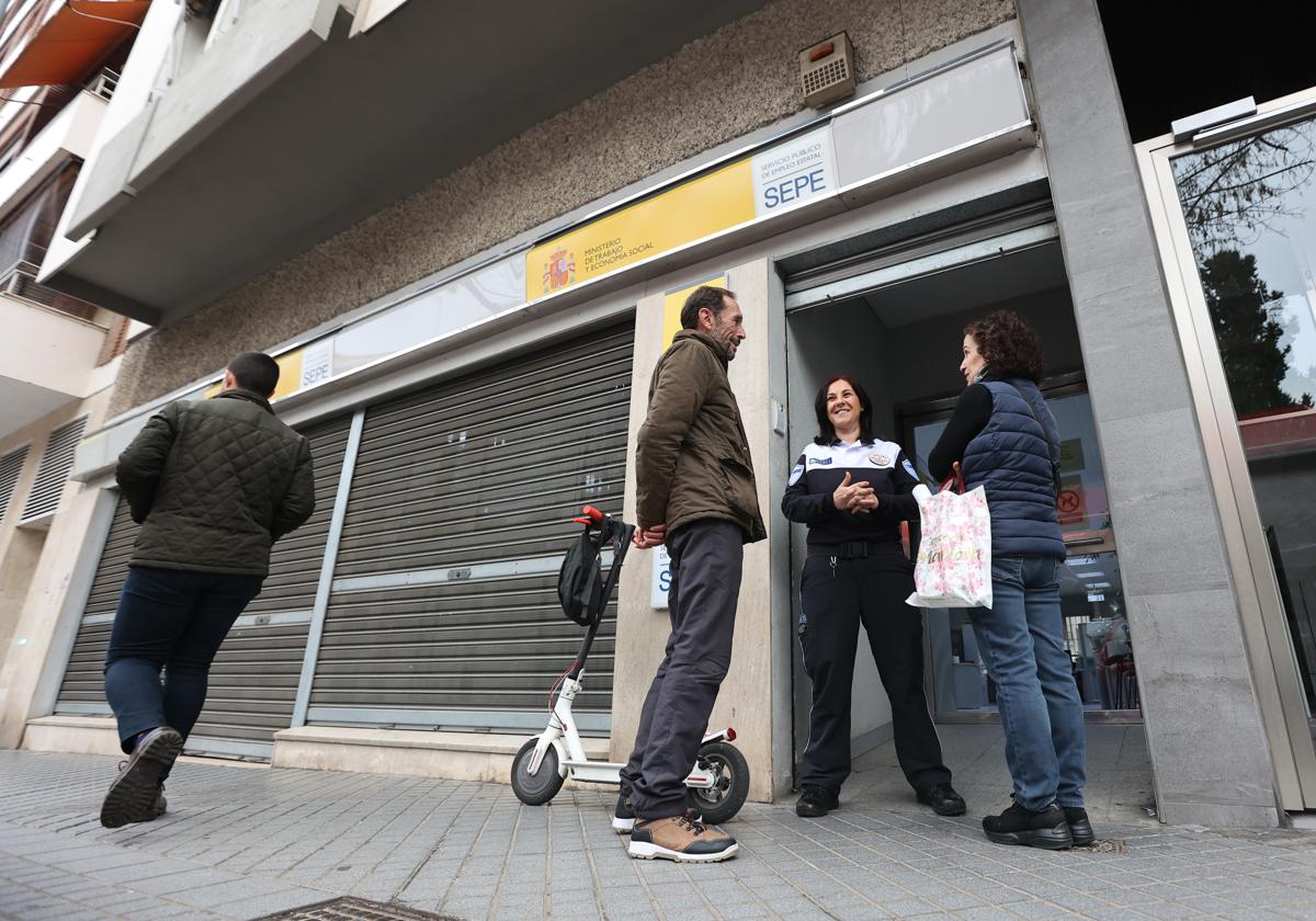 Imagen de la oficina del SEPE en Colón