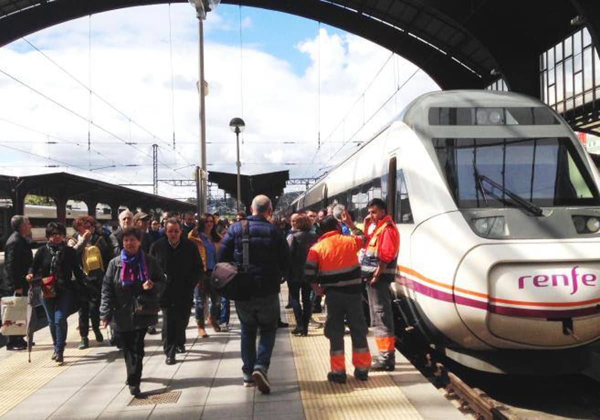 Trenes desde coru帽a sale