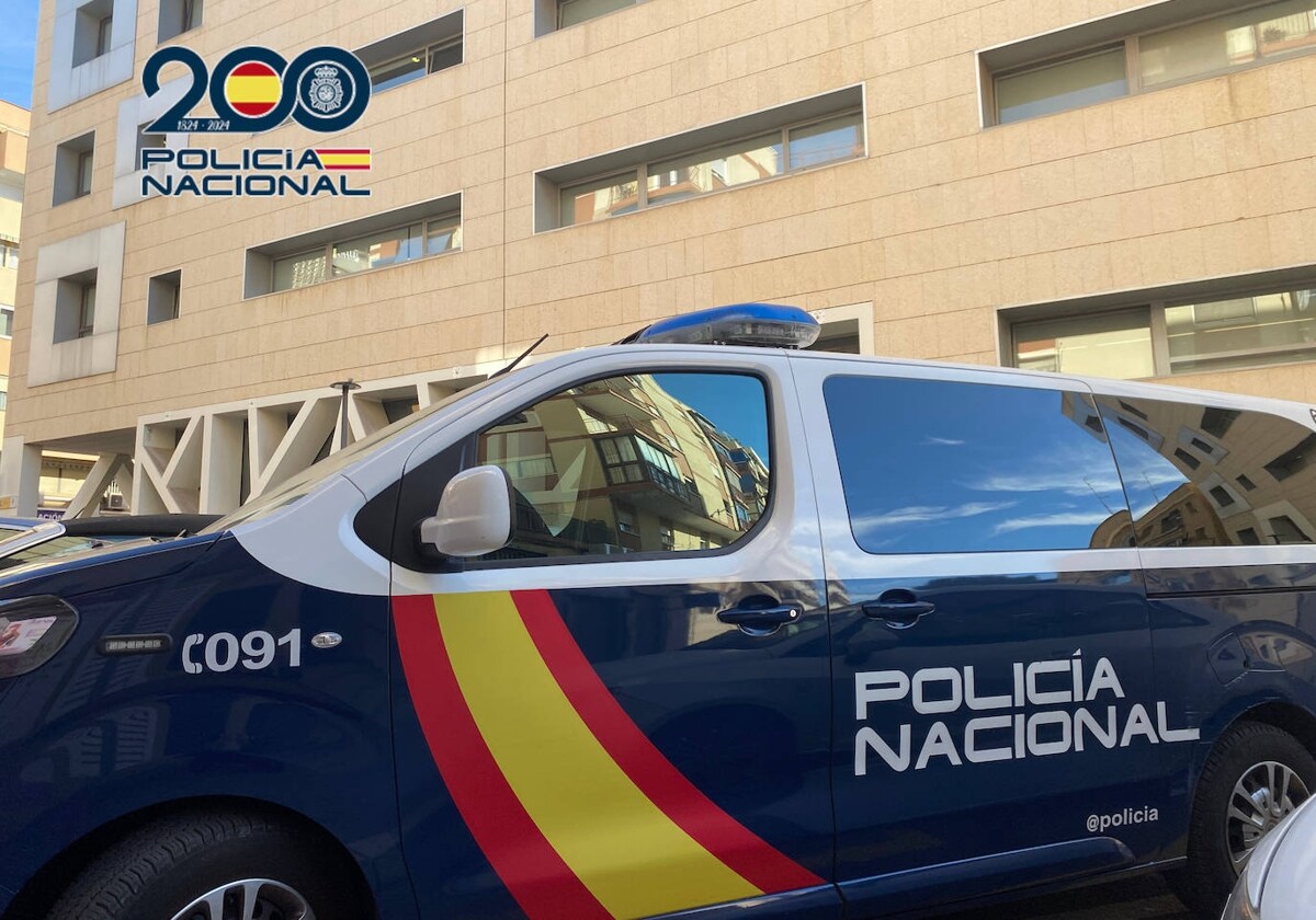 Imagen de recurso de la Policía Nacional en la ciudad de Alicante