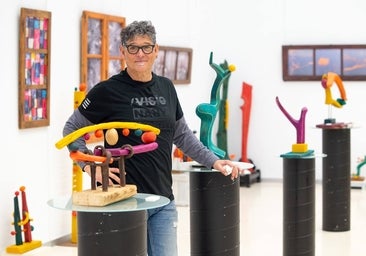 Parapléjicos acoge en su 50 aniversario la obra de José Carlos Calvo 'Materializando Emociones'