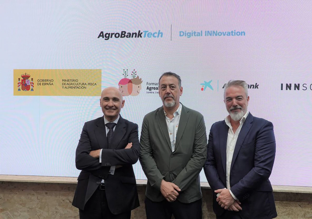 Imagen de la presentación del programa de innovación abierta 'AgroBank Tech Digital INNovation'