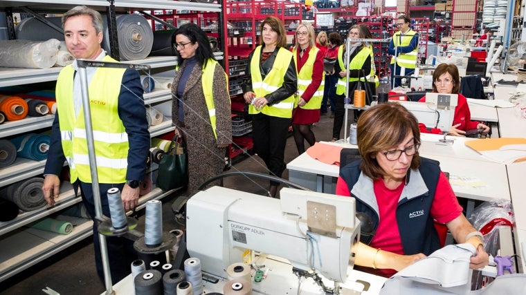 Visita a las instalaciones de producción de Actiu.