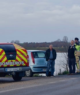 Imagen secundaria 2 - Desbordamientos en el campo de Salamanca