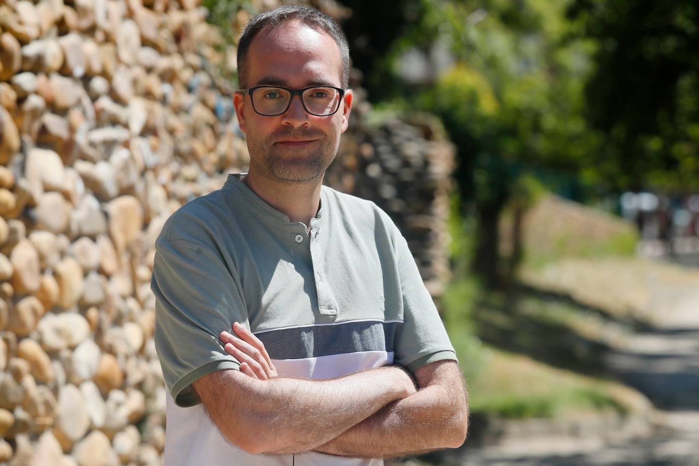 El autor y periodista Pablo Rioja