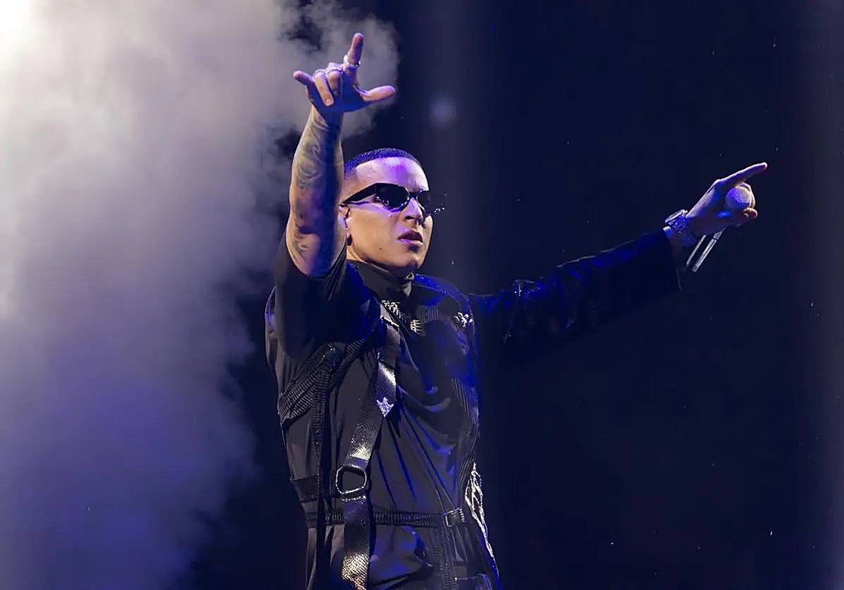 Imagen de archivo de un concierto de Daddy Yankee