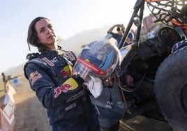 Lluvia de felicitaciones a la burgalesa Cristina Gutiérrez por su triunfo en el Rally Dakar 2024