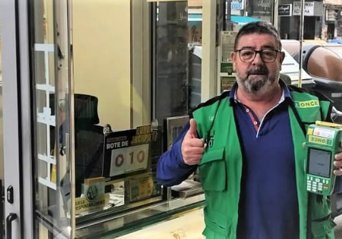 El Vendedor De La Once Que Lleva Un Millón De Euros Repartidos Con El Cupón Diario En Valencia 0382