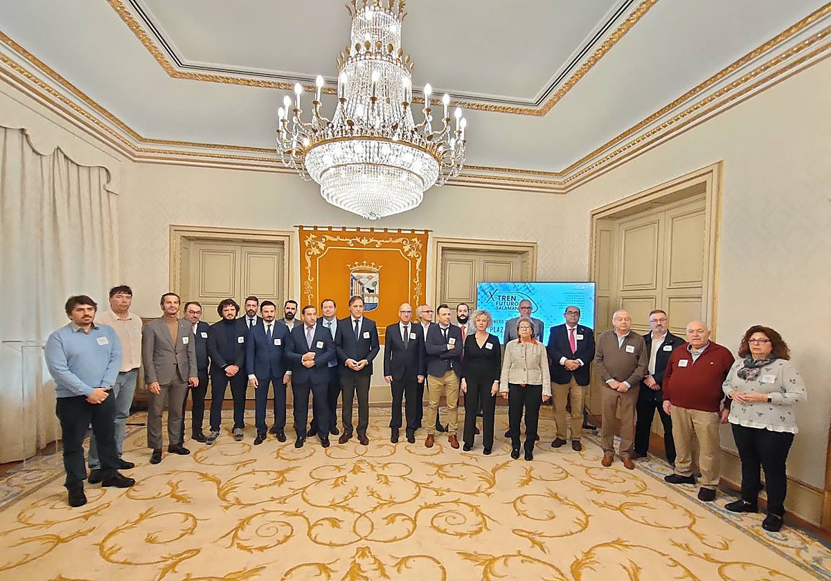 Entidades firmantes del manifiesto que llama a la movilización por el tren en Salamanca