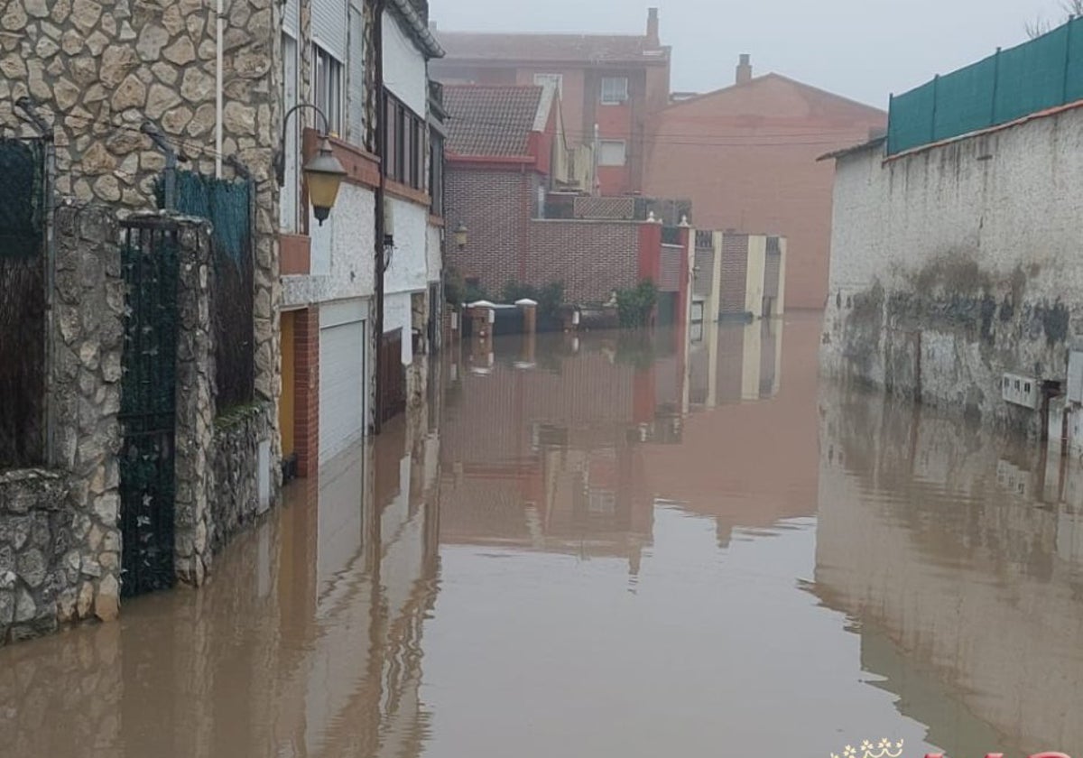 Inundaciones en Viana de Cega(Valladolid)